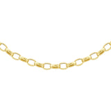Brent Weatherall - 9ct Yellow Gold Hollow 45cm Belcher Link Chain