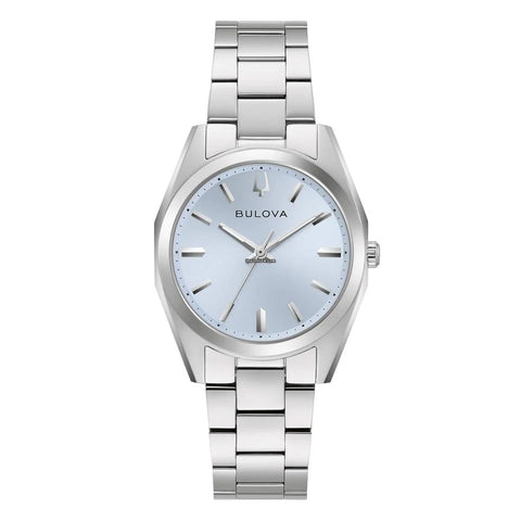 Bulova - Surveyor Quartz 31 mm Light Blue Stainless Steel Bracelet
