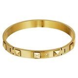 Dyrberg Kern - Studdy Shiny Gold Bracelet
