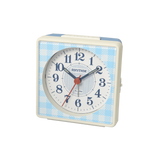 Rhythm - Alarm Clock Blue Check