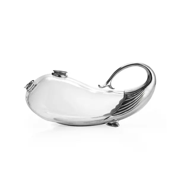 Royal Selangor Pewter - Decanter & Funnel Whale Vine Set