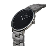 NordGreen - Native Black Gunmetal Link Watch