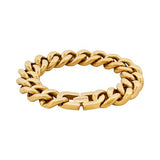 Cudworth - Classic Cuban Link Bracelet Ion Plated Gold