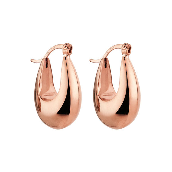 Najo - Cloudland Hoop Earring Rose Gold