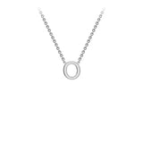 Brent Weatherall - 9ct White Gold Initial Letter Chain Necklace