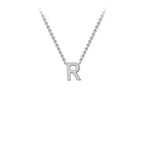 Brent Weatherall - 9ct White Gold Initial Letter Chain Necklace