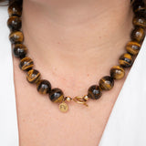 Fabuleux Vous - Tiger's Eye Polished Necklace