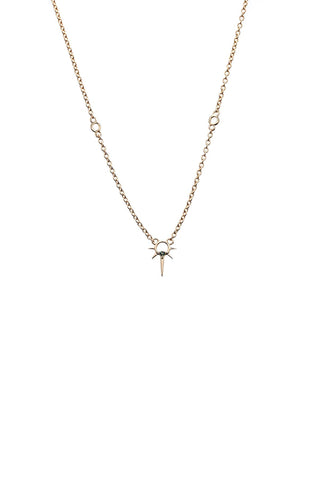 Stolen Girlfriends Club - Micro Spike Necklace Gold Plated