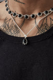 Stolen Girlfriends Club - Love Claw Drop Necklace Onyx