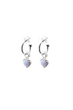 Stolen Girlfriends Club - Love Anchor Earrings Blue Agate