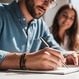 Cudworth - Ballpoint Pen, Gold Touch: Black Lacquer & 14K Gold Plated