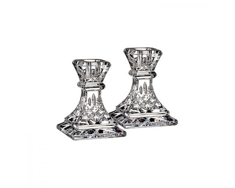 Waterford - Lismore Candle Sticks Set Of 2