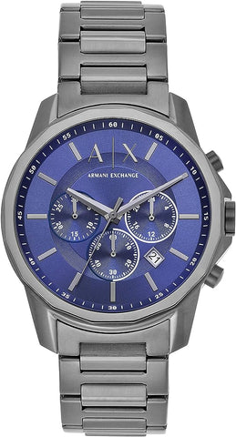 Armani Exchange - Chronograph Gunmetal/Blue Watch