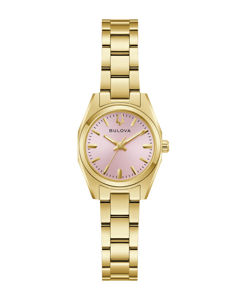 Bulova - Ladies Surveyor Mini Gold & Pink