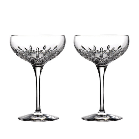 Waterford - Lismore Essence Champagne Saucer Set Of 2