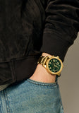 Nixon - 51-30 Chrono Gold & Green Sunray