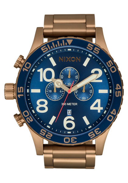 Nixon - 51-30 Chrono Desert Gold & Ales Blue