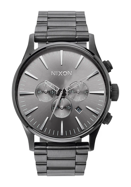 Nixon - Sentry Chrono Watch Gunmetal