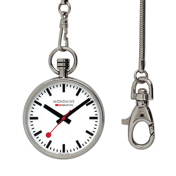 Mondaine - Pocket Watch Stainless Steel 43mm