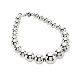 Brent Weatherall - Graduated Silver Ball Bracelet