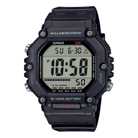 Casio - Digital Large Black Case