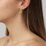 D/K & Co - Astor SG Brown Earrings