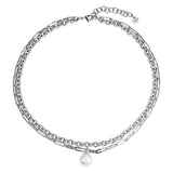 D/K & Co - Aurelia SS White Pearl Necklace