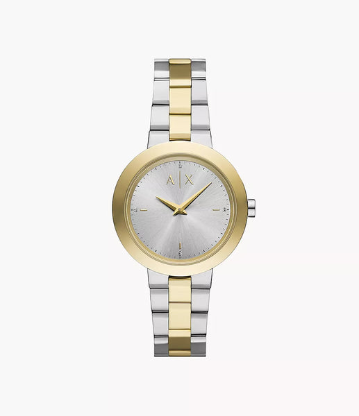 Armani Exchange - Womens Two-Hand Two-Tone Watch