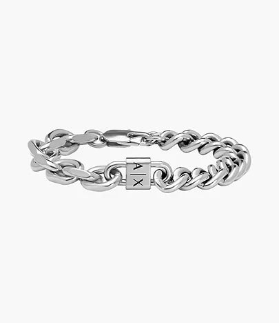 Armani Exchange - Stainless Steel Chain Bracelet