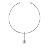Diva - Eclisse Collier Sterling Silver Rhodium Plated