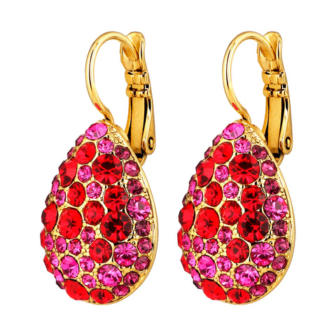 D/K & Co - Beta SG Red Mix Earrings