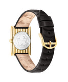 Ted Baker - Rectangle Framed Leather Watch