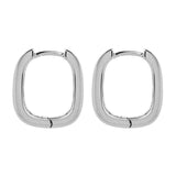 Najo - Elysium Hoop Earrings Silver