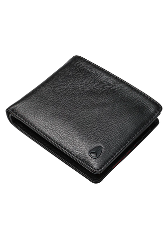 Nixon - Pass Leather Coin Wallet Black