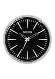 Nixon - Black & Silver Wall Clock