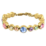 Dyrberg/Kern - Calice Gold Bracelet Multi Pastel