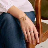 Thomas Sabo - 18k Gold Plated Charm Pendant Woodstock Connect Peanuts