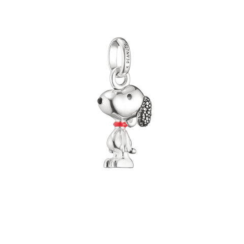 Thomas Sabo - Silver Charm Pendant Snoopy Pavé Peanuts Connect
