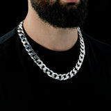 Brent Weatherall - Sterling Silver Curb Chain Heavy 60cm