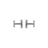 Najo - The Aviator Carbon Fibre and Steel Cufflinks