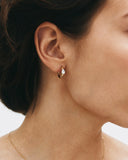 Edblad - Arrow Hoops Small Gold Plate
