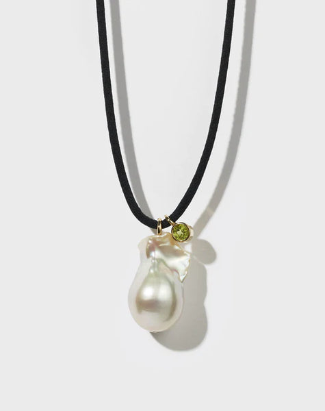 Meadowlark - Cosmo Pearl and Stone Necklace GP