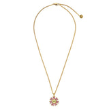 Dyrberg/Kern - Delise Gold Necklace  Yellow & Rose