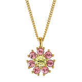 Dyrberg/Kern - Delise Gold Necklace  Yellow & Rose