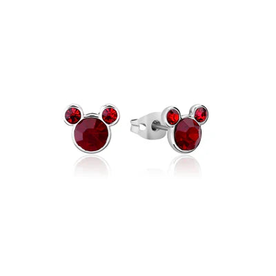 Disney Couture Kingdom - Mickey January Birthstone Stud Earrings