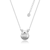 Disney Couture Kingdom - White Gold Plated Winnie Pendant