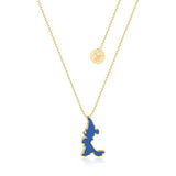 Disney Couture Kingdom - Sorcerers Apprentice Mickey Enamel Silhouette Necklace