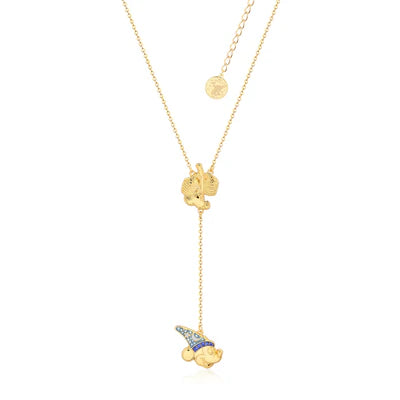 Disney Couture Kingdom - Sorcerers Apprentice Mickey And Mop  Lariat Necklace