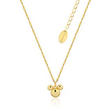 Disney Couture Kingdom - yellow Gold Plated Mickey Necklace