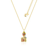 Disney Couture Kingdom - UP House Yellow Necklace Plated